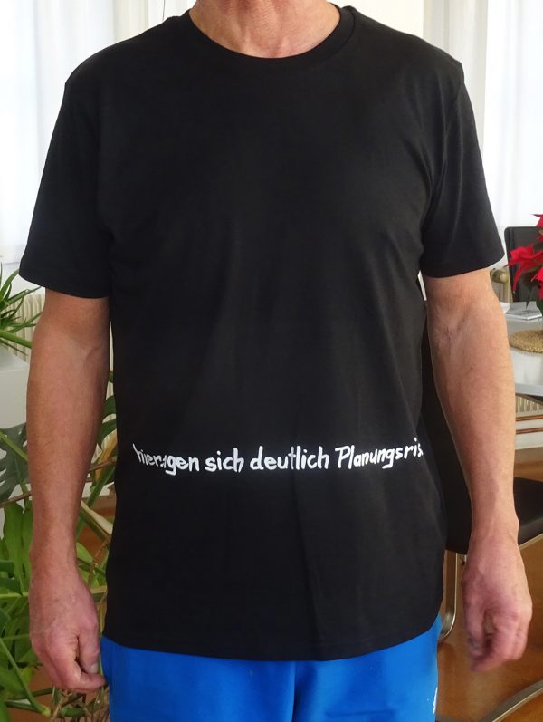 Palmtag Shirt Planungsrisse vorn